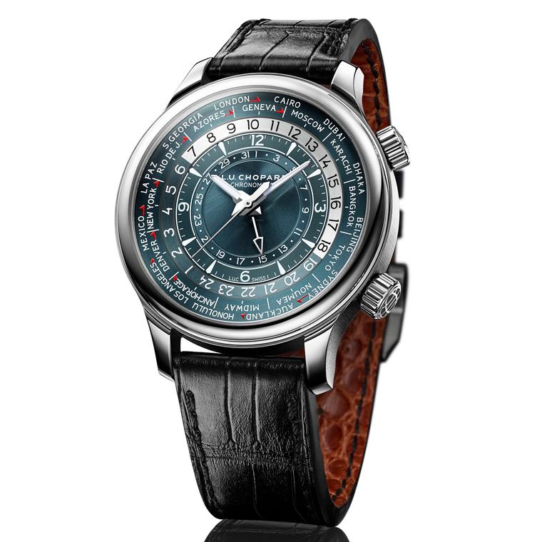Chopard L.U.C Time Traveler One watch in platinum