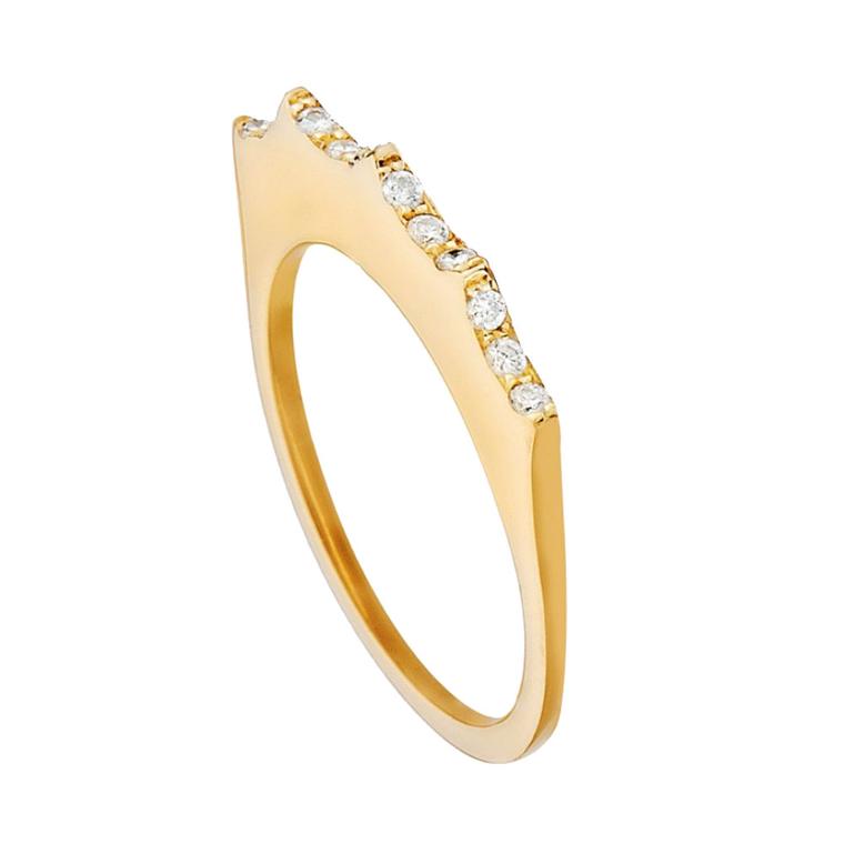 Mimata Empress yellow gold and diamond ring