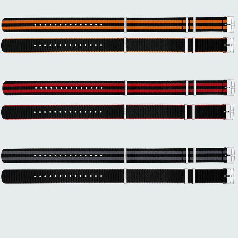 A selection of Omega NATO straps