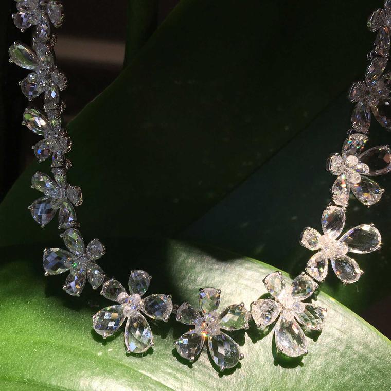 Nirav Modi Jasmine cut diamond necklace 