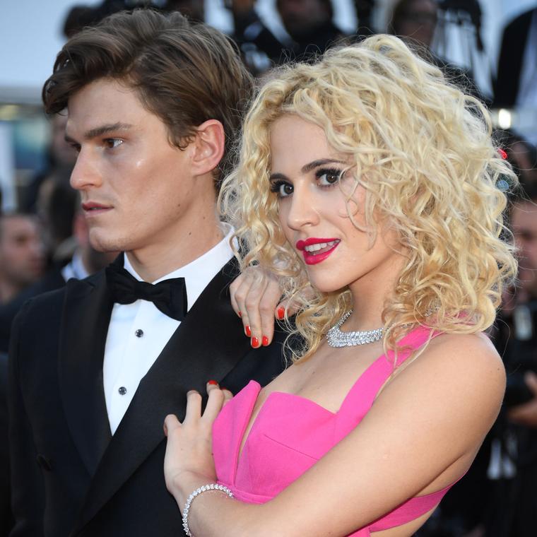 Cannes 2016 Day 5: Oliver Cheshire and Pixie Lott in Chopard