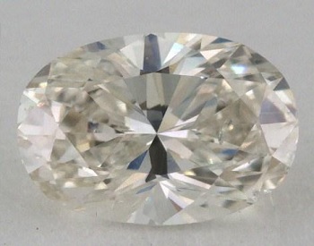 oval diamond with 2 unbalanced sides