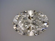 1.13 carat G color SI1 oval cut diamond