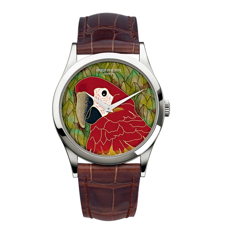 Patek Philippe Rare Handcrafts Macaw watch