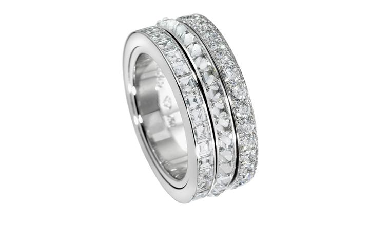 PIAGET, High Jewellery Possession ring,  White gold and diamonds. Price from £26,000