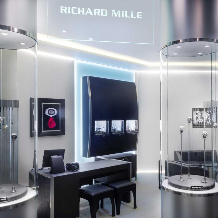 Richard Mille boutique at Harrods, London