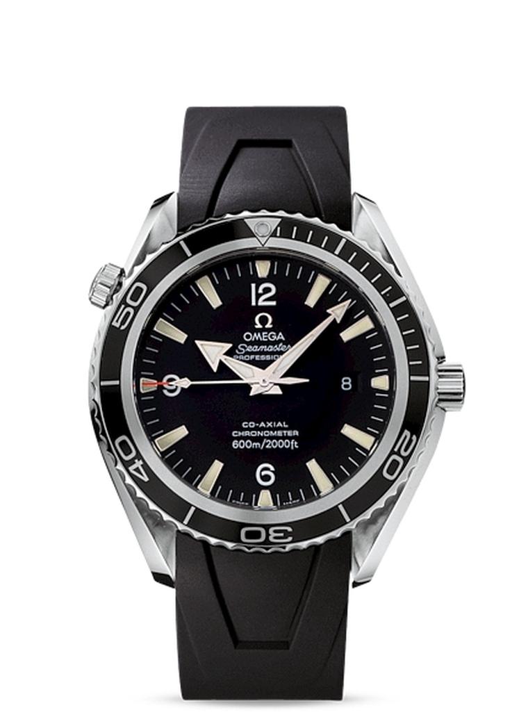 The Omega Seamaster Planet Ocean watch worn by Daniel Craig as James Bond in Casino Royale.