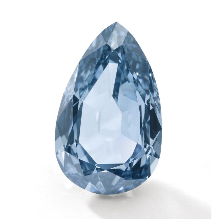 Sotheby's Fancy Vivid blue diamond