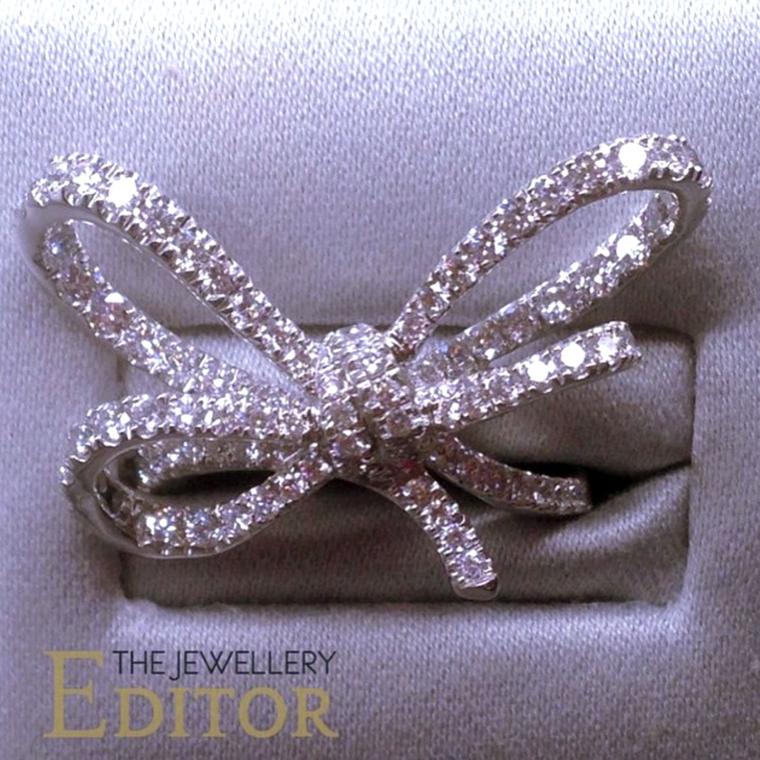 VanLeles diamond bow ring TJE Instagram