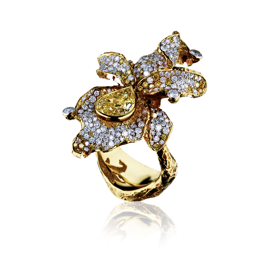 yellow-diamond-orchid-ring