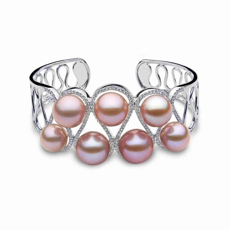 YOKO London pink pearl bracelet