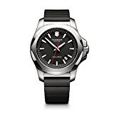 Victorinox Swiss Army Men's 241682.1 I.N.O.X. Watch with Black Dial and Black Rubber Strap