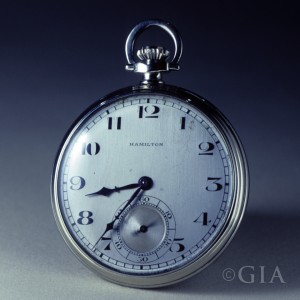 Something a little unorthodox but somehow classic. A simple pocket watch case for him. Photo: GIA