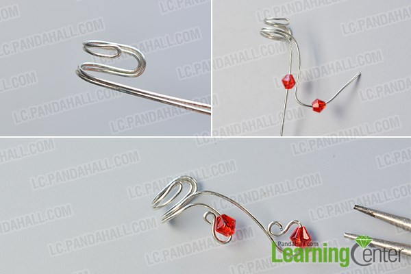 Make the wire cuff earring