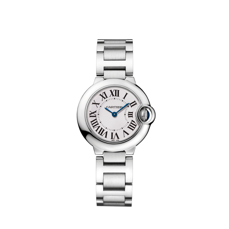 cartier women's w69010z4 ballon bleu stainless steel dress watch